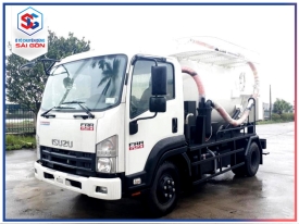 ISUZU FRR90HE4 HÚT CHẤT THẢI